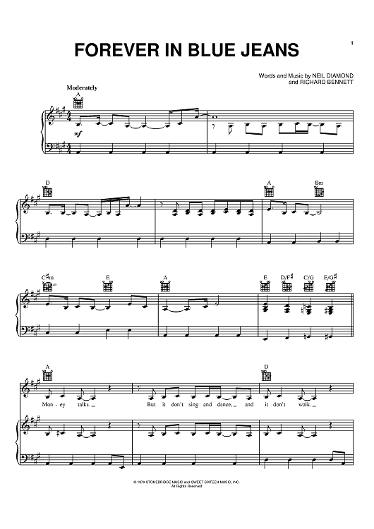 Forever In Blue Jeans