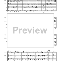 Wedding Album for Brass Quartet - Score