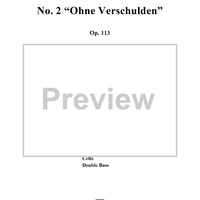 Ohne Verschulden, No. 2 from "Die Ruinen von Athen", Op. 113 - Full Score