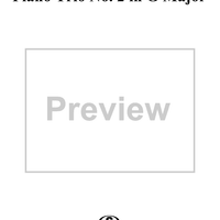 Piano Trio No. 2 in G Major, Op. 1, No. 2 - Violin