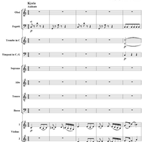 Mass (Missa Solemnis) No. 17 in C Major, K337