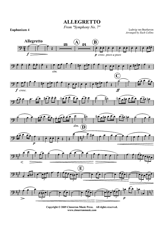 Allegretto - Euphonium 4