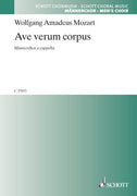 Ave verum corpus - Choral Score