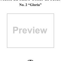 Mass of the Sacred Heart of Jesus: No. 2. Gloria