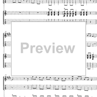 En la Caseta (Sevillanas) - Score