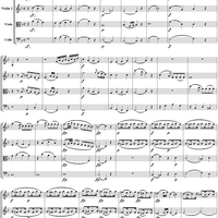 Quartet No. 8, Movement 1 - Score