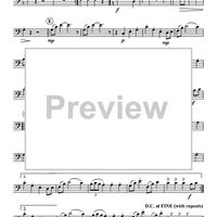 Radetzky March - Euphonium 3 BC/TC/Tuba 1