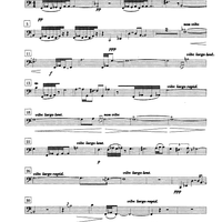 The troubled midnight - Cello