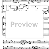 Trio Capriccioso - Score