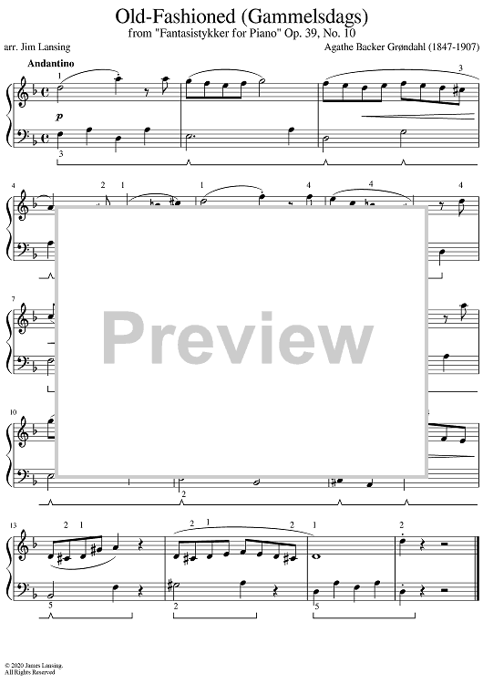 Old Fashioned (Gammelsdags)