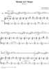 Melody in F, Op. 3, No. 1 - Piano Score