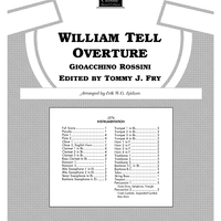 William Tell Overture - Score