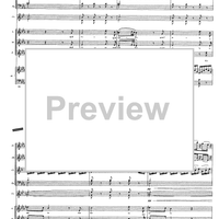 Per la Commermorazione di Antonia Canova [score] - Full Score