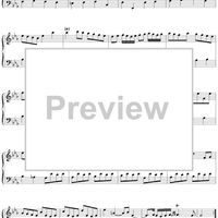 Praelude, Gavotte II, and Menuett for Clavier in E-Flat Major  (BWV 815)