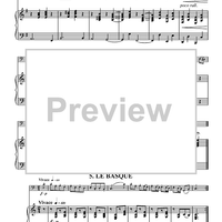 Suite of French Dances - Piano Score