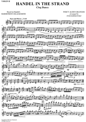 Handel in the Strand - Violin 2