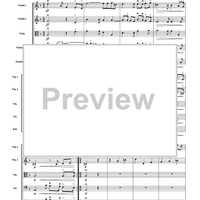 Overture and Bourrée from Il Pastor Fido - Score