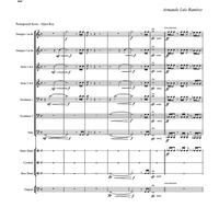 Fanfare for Brass and Percussion - Score