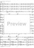 String Quartet No. 1, Movement 3 - Score