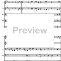 Overture c minor D8 - Score