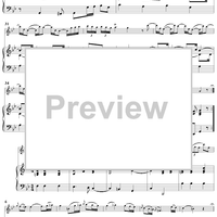 Flute Sonata in G Minor, Op. 2, No. 6 - Piano Score