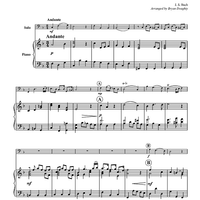 Bist du bei Mir - Piano Score
