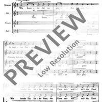 Italienisches Liederbuch - Choral Score
