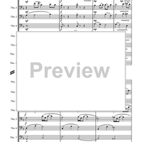 Remnants of a Fugue - Score