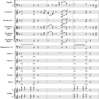 Mass No. 18 in C Minor, No. 10: Sanctus - Full Score