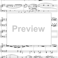 Piano Concerto No. 23 in A Major movt. 1 - K.488 - Score