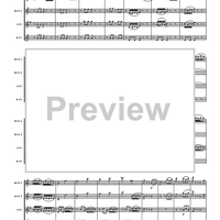 Allegro from "String Quartet 17" - Score