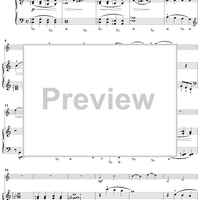 Easy Sonata in G Major for violin and piano - Piano Score