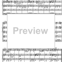 Divertimento No. 5 C Major KV187 - Score