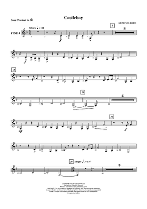 Castlebay - Bass Clarinet in Bb