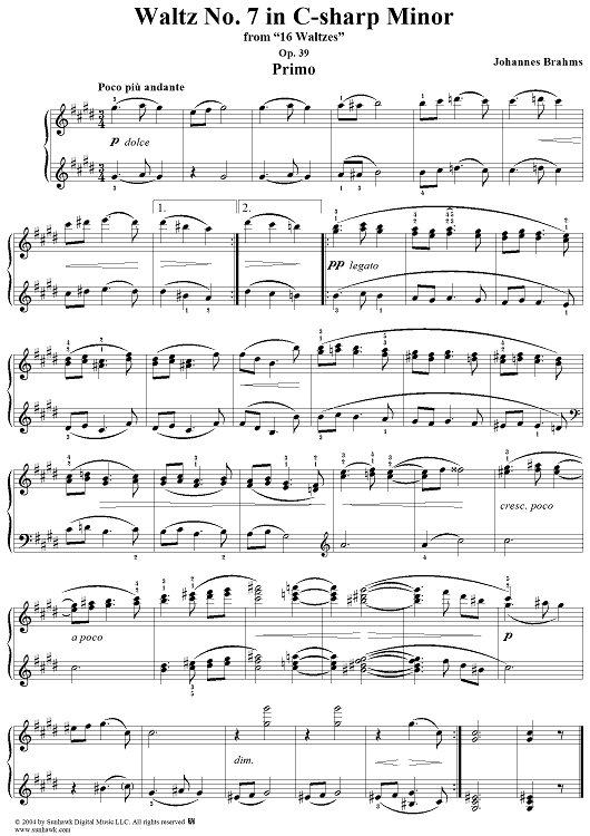 Waltz No. 7 in C-sharp Minor