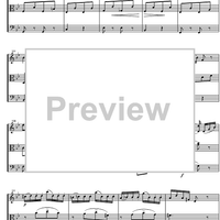 String Trio Bb Major D581A - Score