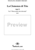 "Parto, parto, ma tu ben mio", No. 9 from "La Clemenza di Tito", Act 1 (K621) - Full Score
