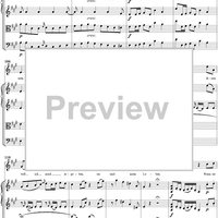 La Finta Giardiniera, Act 1, No. 7 "Wenn die Männer sich verlieben" (Aria) - Full Score
