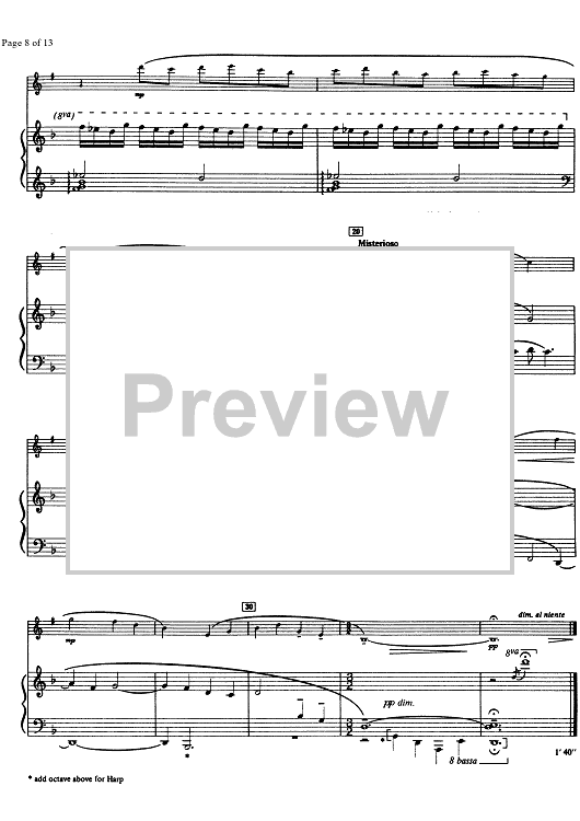 Suite from The Victorian Kitchen Garden - Score" Sheet Music for ...