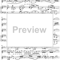 "Wenn Sorgen auf mich dringen", Duet, No. 5 from Cantata No. 3: "Ach Gott, wie manches Herzeleid" - Piano Score