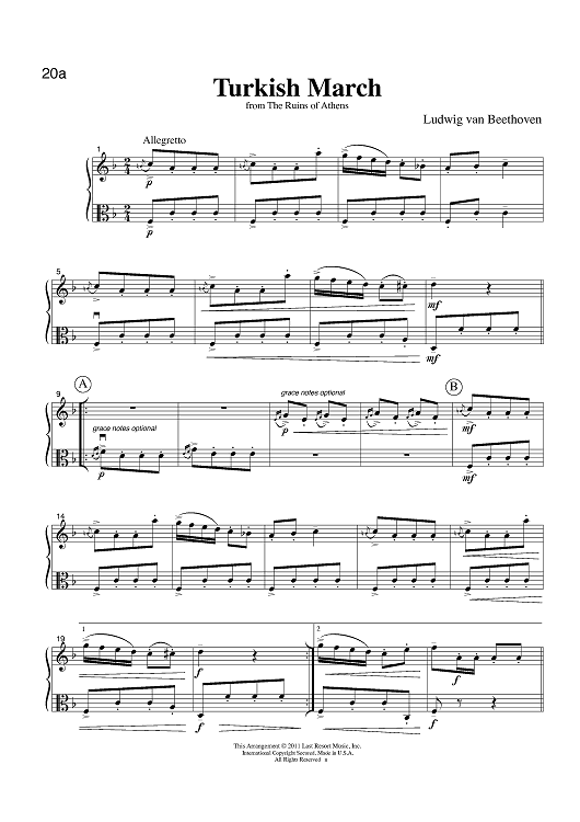 Turkish March - from The Ruins of Athens