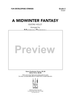 A Midwinter Fantasy - Score
