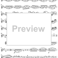 Clarinet Quintet in A Major, K581 - Violin 1
