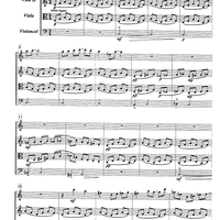 String quartet No. 1 - Score