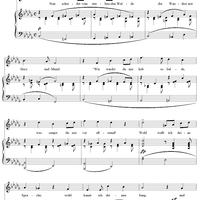 Six Songs, Op. 89, No. 4: Abschied vom Walde