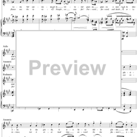 Scene and Concerted Piece from "Aida", Act 1 - Score