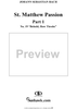 St. Matthew Passion: Part I, No. 19, "Behold, How Throbs"