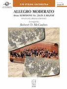 Allegro Moderato from Symphony No. 29 in A Major