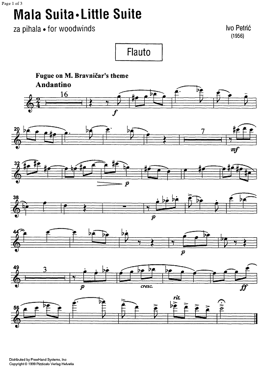 Little Suite - Flute