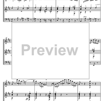 Terzetto No. 4 - Score